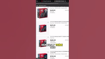 Scalpers are already at it. Agree or disagree? #nintendoswitch2 #switch2preorder #switch2 #scalpers