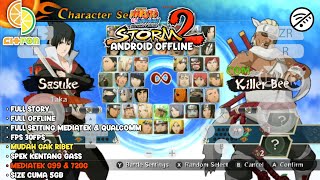 Lengkap Pasang Game Naruto Ultimate Ninja Strom 2 Di Hp android Offline Chipset Mediatek Yuzu Citron