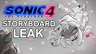 Sonic Movie 4 Storyboard Leak