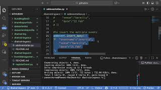 Create dynamic website using MongoDB Atlas in python flask.