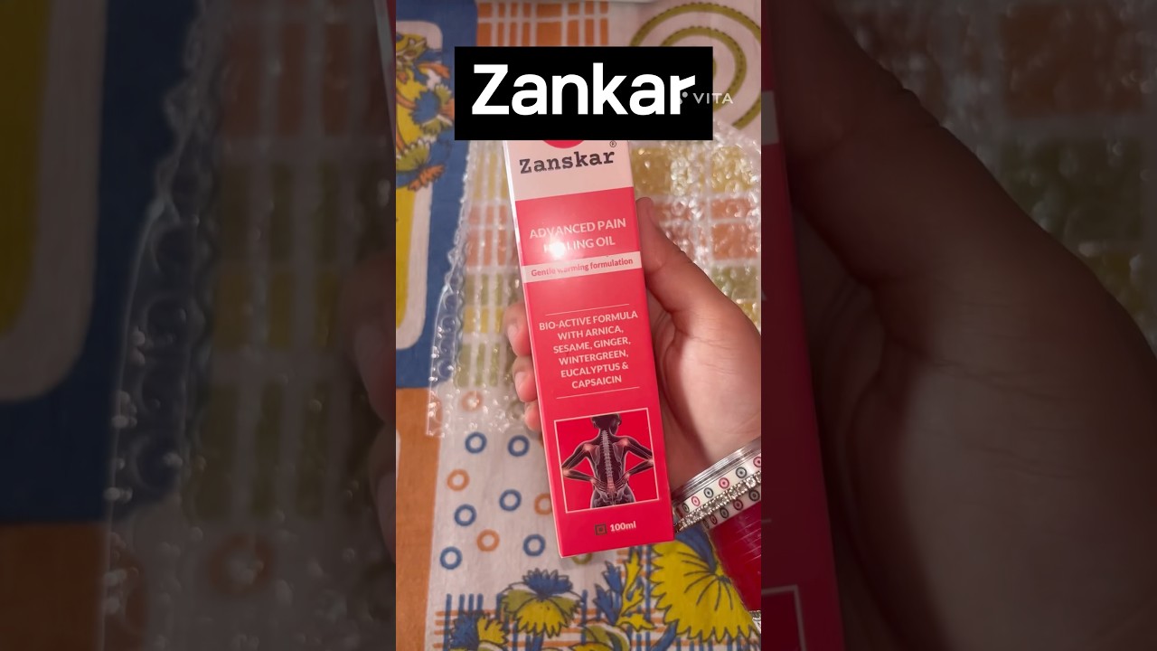 ZANSKAR OIL.  Muscle & joint therapy                             You can buy it from their website