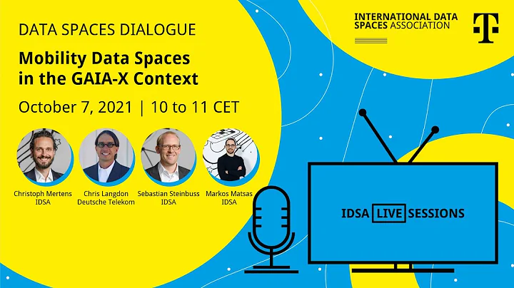 Data Spaces Dialogue #8 | 'Mobility Data Spaces in...