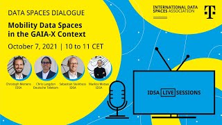 Data Spaces Dialogue #8 | 'Mobility Data Spaces in the Gaia-X Context'