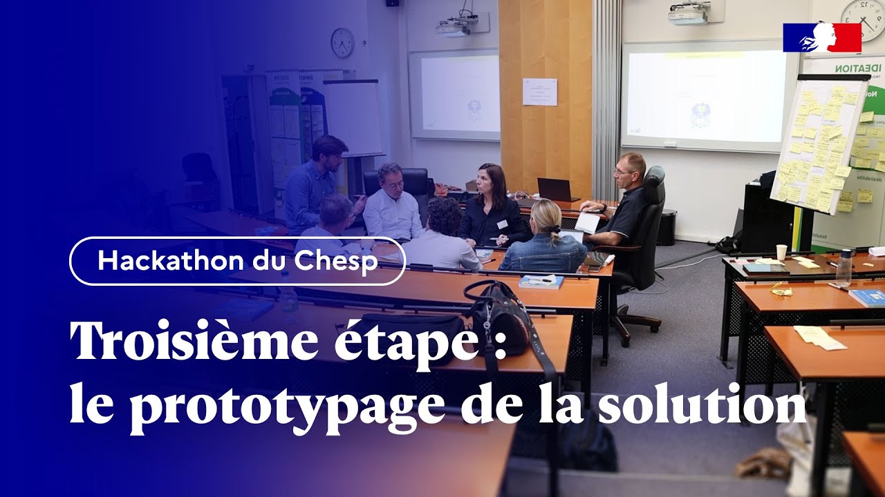 Hackathon | Prototypage de la solution - YouTube