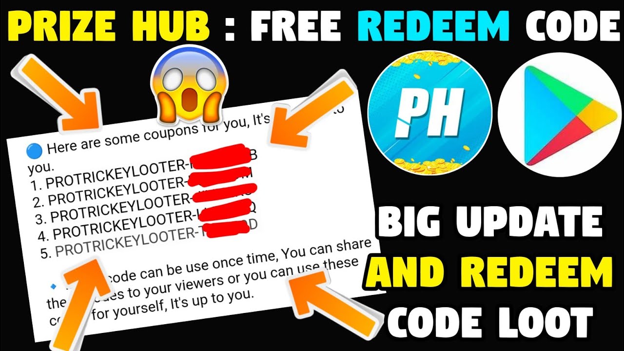 😱 Coupon Code Prize Hub App Free Redeem Code App How To Get Free