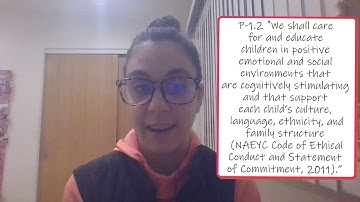 naeyc Code of Ethical Conduct Principles