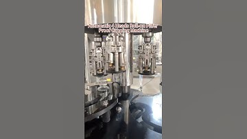 ZONESUN ZS-XG440C4 Automatic Liquor Whisky Bottle Ropp Capping Machine #cappingmachine #machine