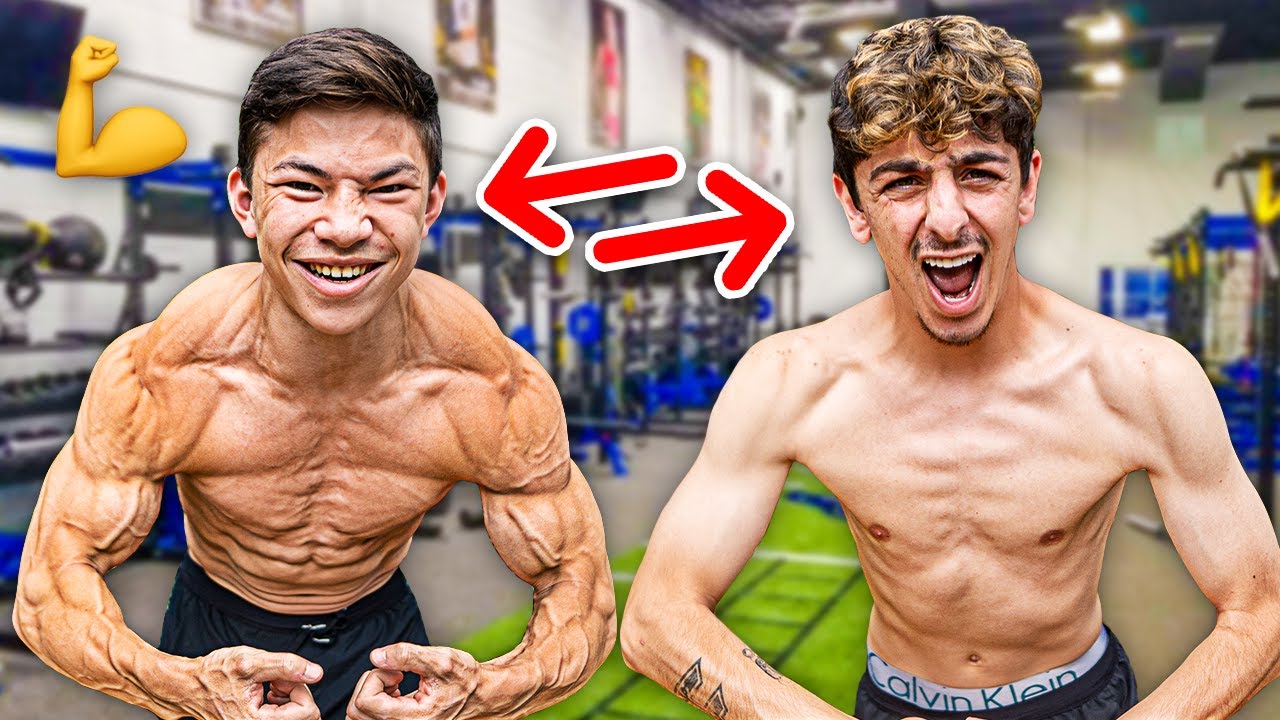 Swapping Lives with the Worlds Strongest Kid! (18 YEARS OLD) 