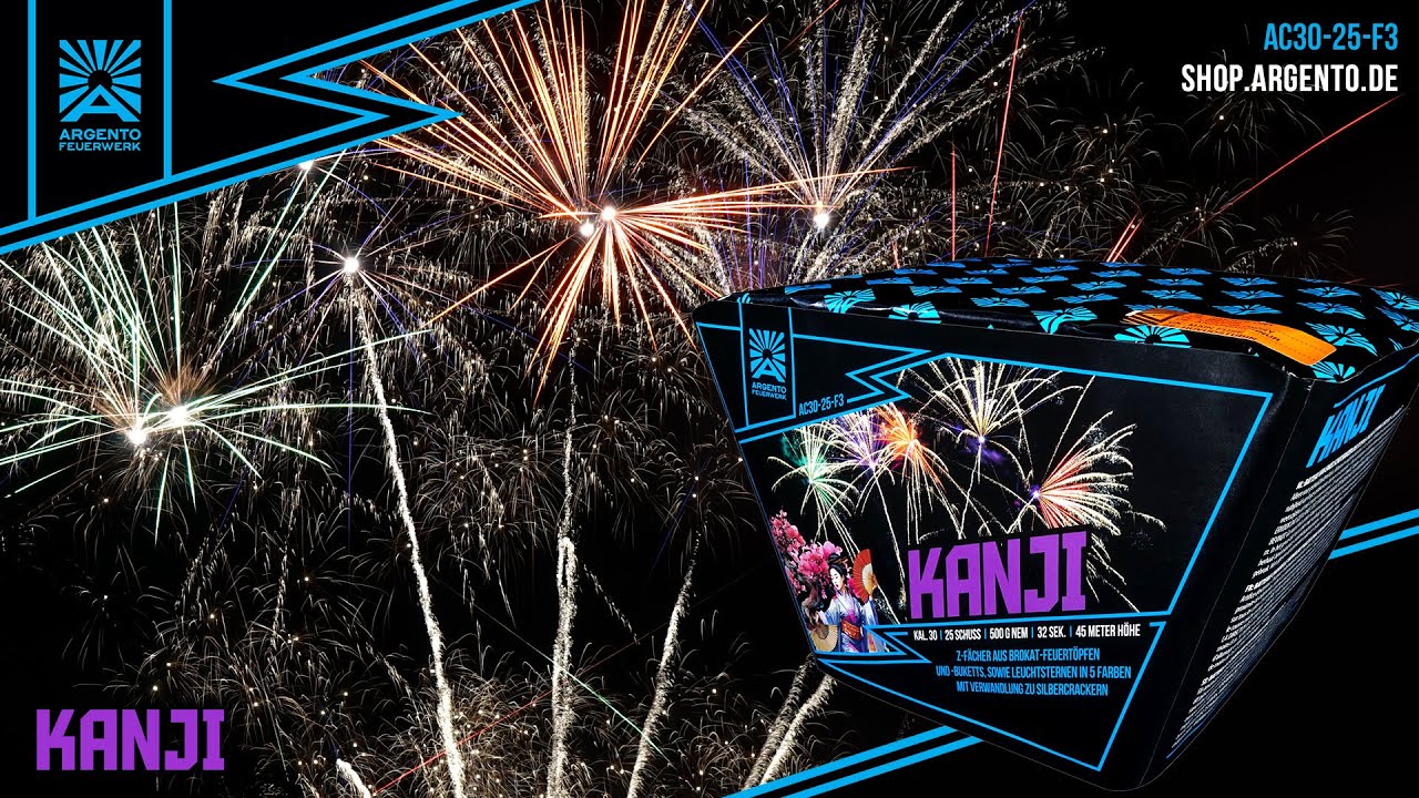 "Kanji" - 25Sh 30mm Fächer-Batterie [Batch 2025]