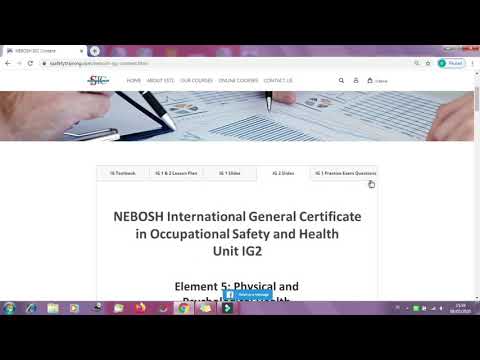 How to Access Nebosh IGC Online