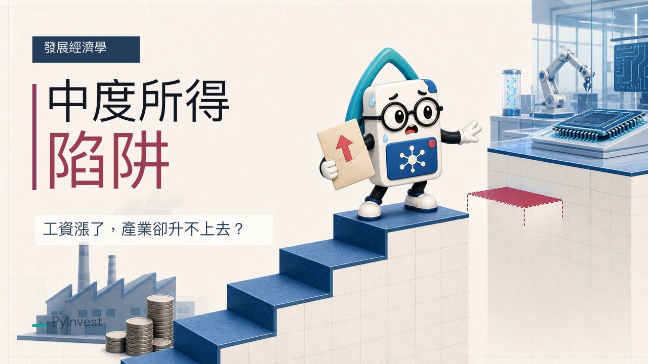 台灣如何跳脫中度所得陷阱?