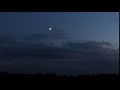 Timelaps - Mond über Krefeld 24.8.2020 4K