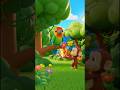 Magic Jungle Adventure 🐒✨ | Chintu Bandar Story | Kids Short Story #shorts #kidsvideo