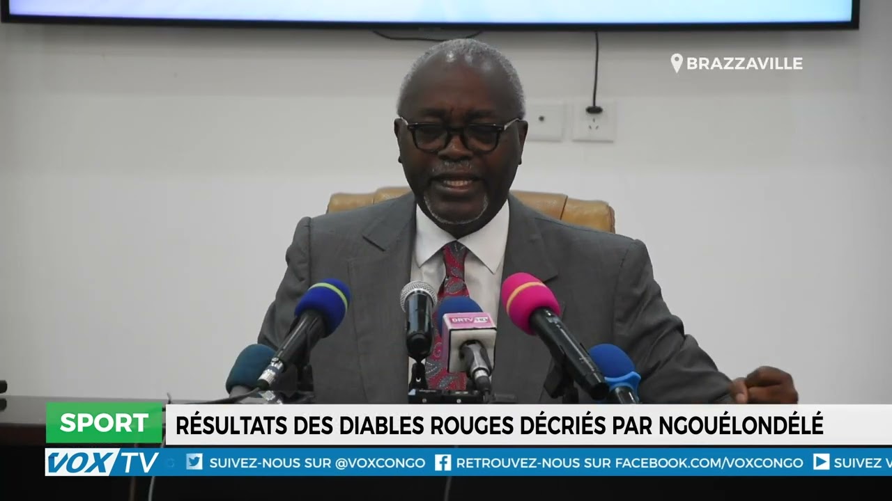 Les résultats des Diables Rouges décriés par Ngouelondélé