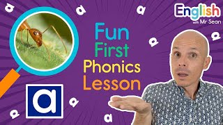 английский для детей | Fun First Phonics | Amazing ‘a’