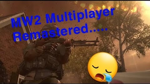 Bad News for MW2 Remastered Multiplayer | WW2 Vanguard?!?!