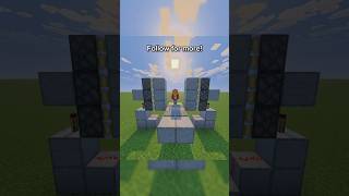 EASY Piston Door Tutorial #minecraft #gaming #shorts #tutorial #redstone #assamtezpur