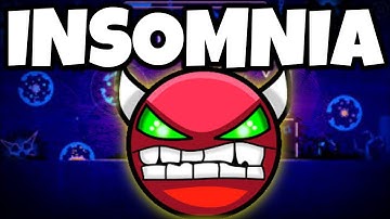 Geometry Dash [1.9] (VERY EASY DEMON) | Insomnia - By Glittershroom | MiKha