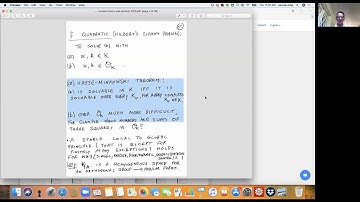 Peter Sarnak: Integer points on affine cubic surfaces (NTWS 016)