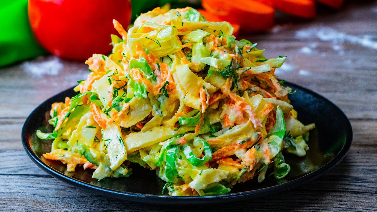 Voici pour vous une toute nouvelle recette de salade de chou| Savoureux ...