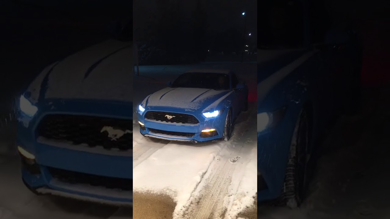 2017 Mustang Ecoboost Snow Test Ann Arbor Michigan You 2017 Mustang Ecoboost Snow Test Ann Arbor Michigan