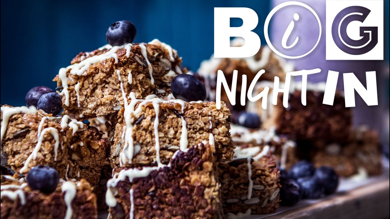 Oaty Bars & Blueberry Shake Recipe | Big Night In | Sorted Food