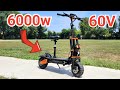 Scary Fast! NexusRider 6000W Electric Scooter