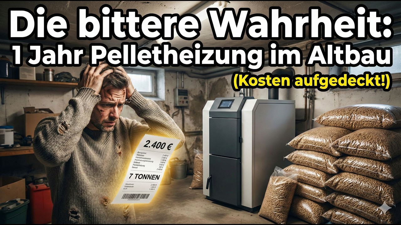Achtung vor der Pelletheizung! Meine Erfahrung nach 1 Jahr im Altbau
