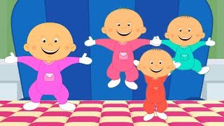 Five Little Babies | Nursery Rhymes For Toddlers By Kids Baby Club