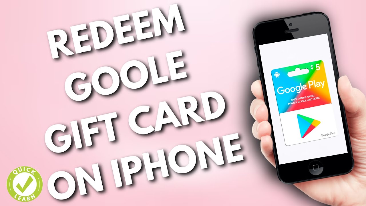 How To Redeem A Google Play Gift Card (Easiest Way) - YouTube
