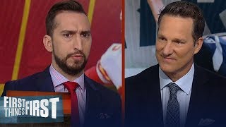 Chiefs vs Patriots: Nick Wright and Danny Kanell makes their predictions | NFL | FIRST THINGS FIRST