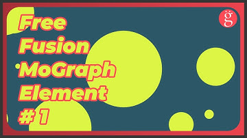 Free DaVinci Resolve Fusion MoGraph Elements 001 - Code Included!