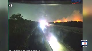 Naples wildfire continues to burn, scorches 1,500 acres so far
