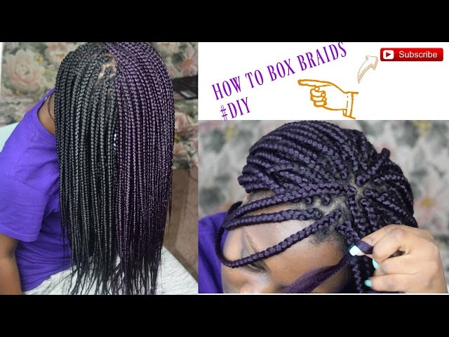 HOW TO BOX BRAIDS LIKE A PRO #DIY //PROTECTIVE STYLE STEP BY STEP FOR BEGINNERS class=