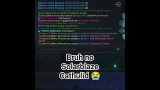 Bro Why Its So Hard To Catch Solarblaze Cathulid- Roblox Fisch