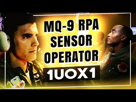 MQ-9 RPA सेंसर ऑपरेटर - 1U0X1 - वायु सेना करियर
