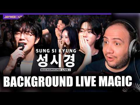 술집에서 음원인 척하고 라이브하기 (ft. 성시경) [백그라운드 라이브] | JAYKEEOUT 🇰🇷 TEACHER PAUL REACTS Sung Si Kyung