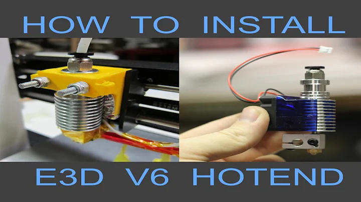Install E3D V6 Hotend - MonoPrice Select Mini 3D Printer