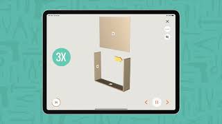 South Shore Furniture Vito Bed Assembly Instructions — 3D Instructions Overview from BILT screenshot 2