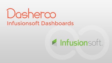 Getting Started with Infusionsoft CRM Reporting Dashboards - Dasheroo