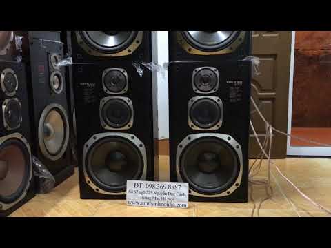 Video Loa onkyo D77 japan hát nghe nhạc phê luôn Thắng audio... - youtube