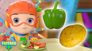 Little Tritans Овощная Песня Интересное Обучающее Видео Для Детей