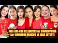 Mga ABS-CBN ARTIST na LUMABAN at NANINDIGAN sa Pagsuporta kay Bongbong Marcos