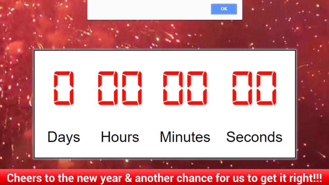 Flipping Countdown Clock With Javascript And Css Countdown Js Css Script