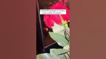 ChatGPT prompt for a years worth of content in caption. #chatgpt #aiprompts #chatgptprompts