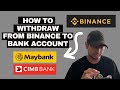 How to wit.raw from binance to bank account in malaysia how to sell crypto  bitcoin dogecoin