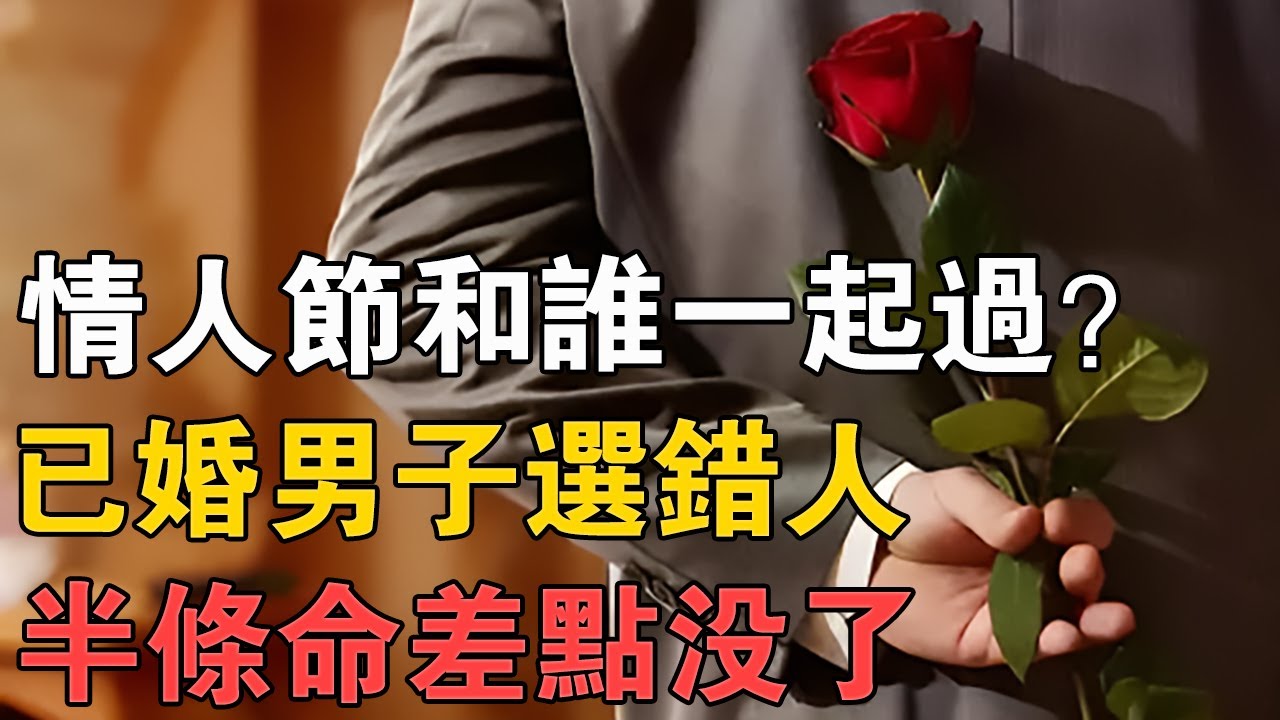 情人節和誰一起過?已婚男子選錯人,“半條命”差點沒了! 【十三】 - YouTube