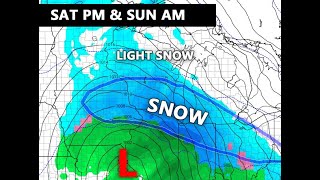 JAN 28, 2021 - Winter Storm Saturday Night