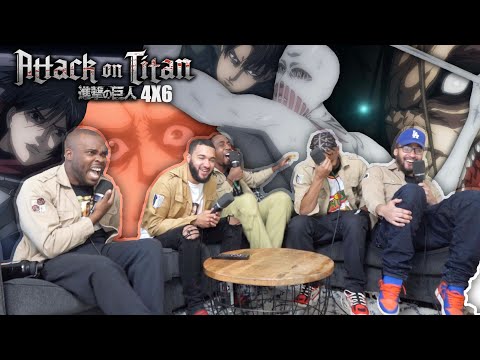 The War Hammer Titan vs Eren! Attack on Titan Season 4 Episode 6 REACTION!