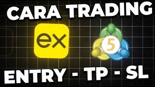 Cara Trading Forex di Metatrader 5 | Cara Trading Forex di Exness #Exness